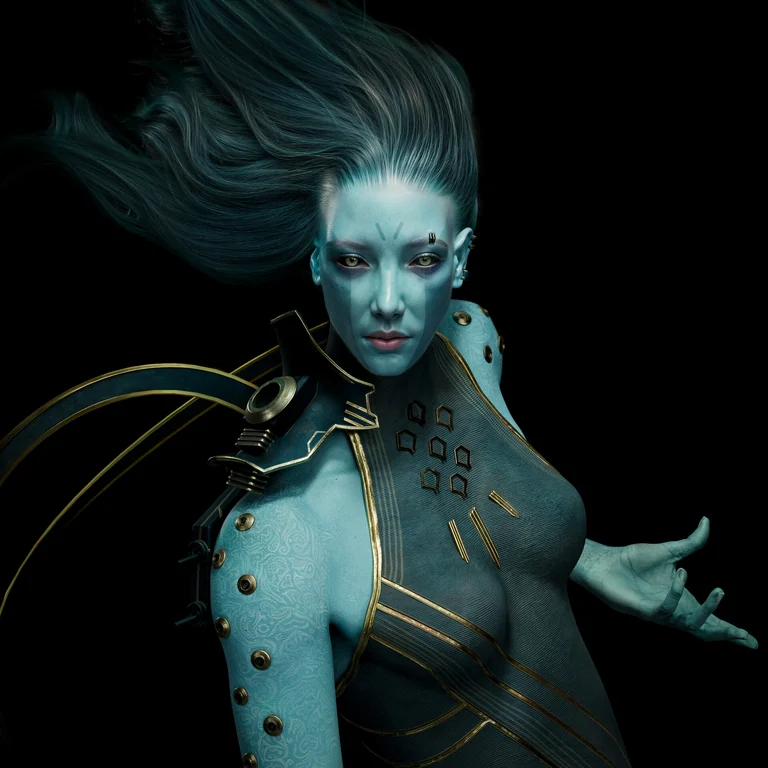 SciFi Witch - Illustration portfolio work