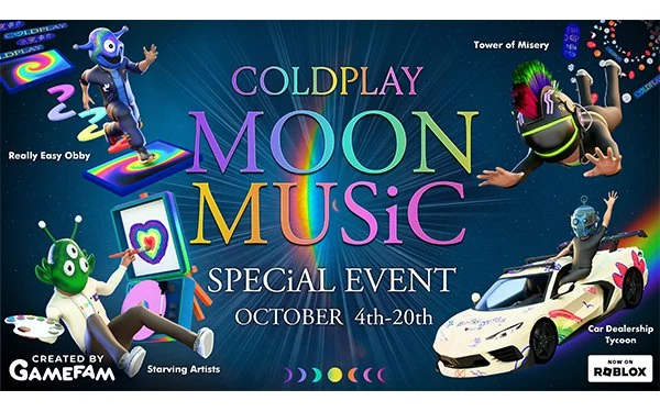 Coldplay Roblox Special Event image 2
