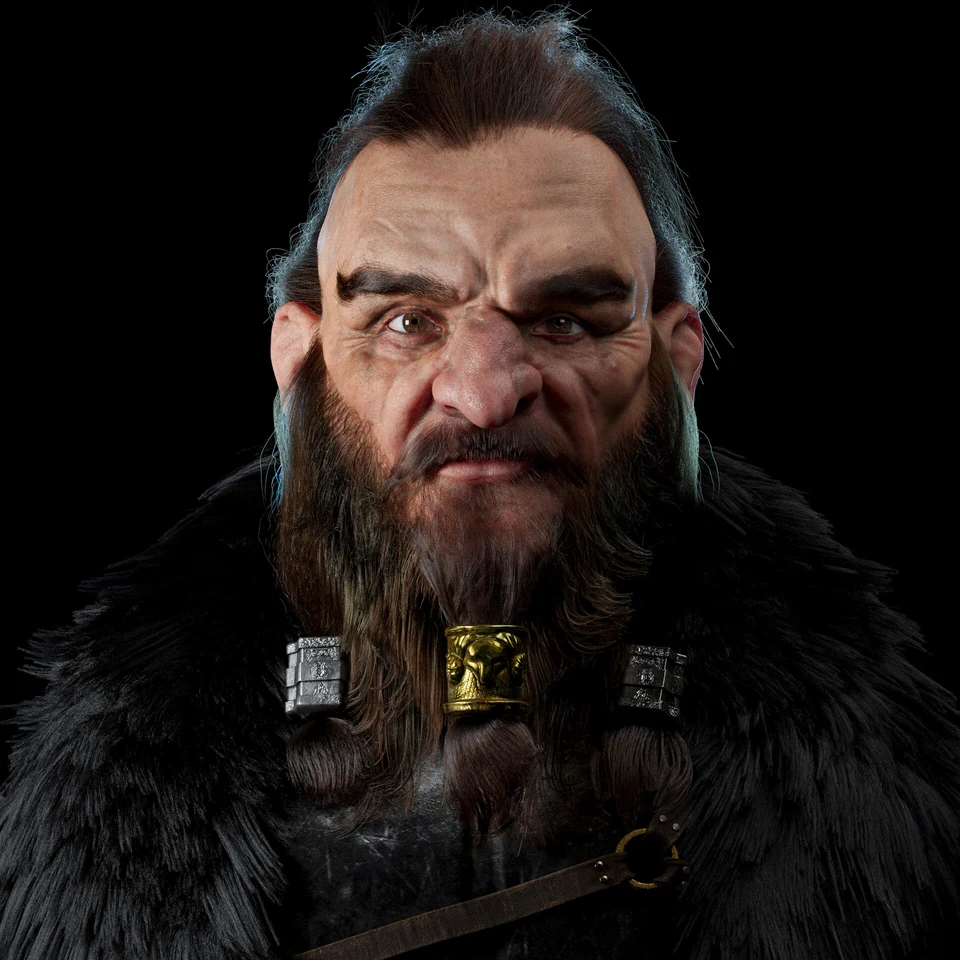 The Traveler Dwarf - Character portfolio work